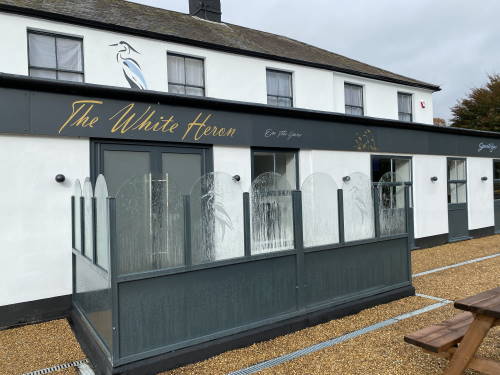 The newly renamed and refurbished Yare - now the White Heron